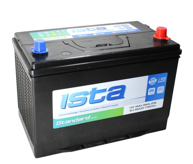 Аккумулятор ISTA ASIA 95Ah 840A R+