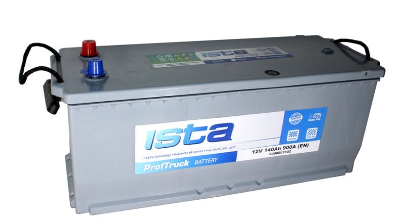 Аккумулятор ISTA Truck 140Ah 900A евро