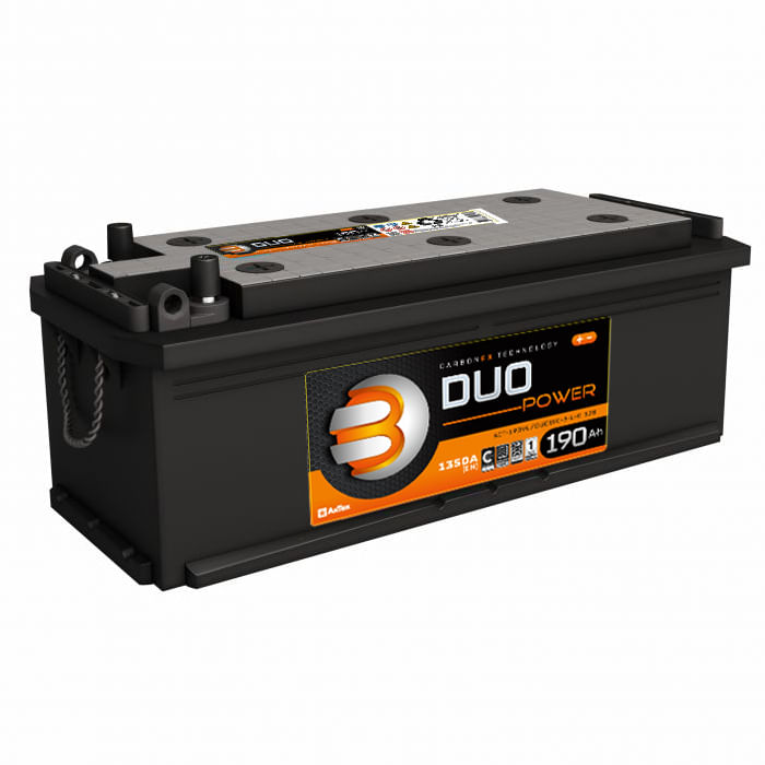 Аккумулятор DUO 190Ah 1350A рус