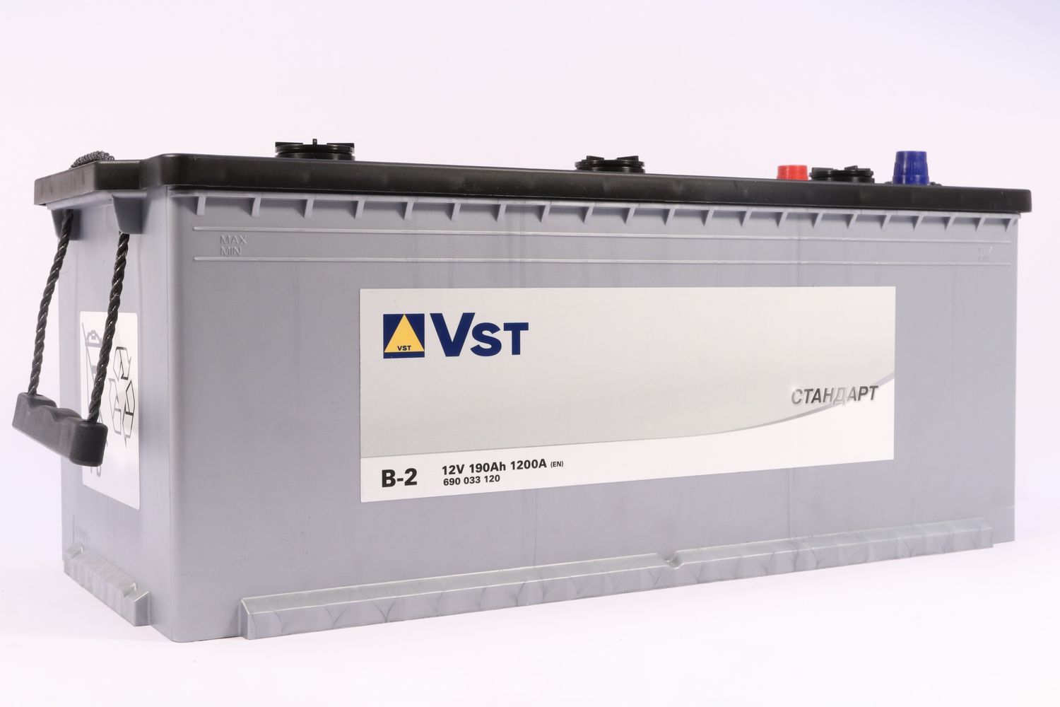 Аккумулятор VST Standart 190Ah 1200A рус