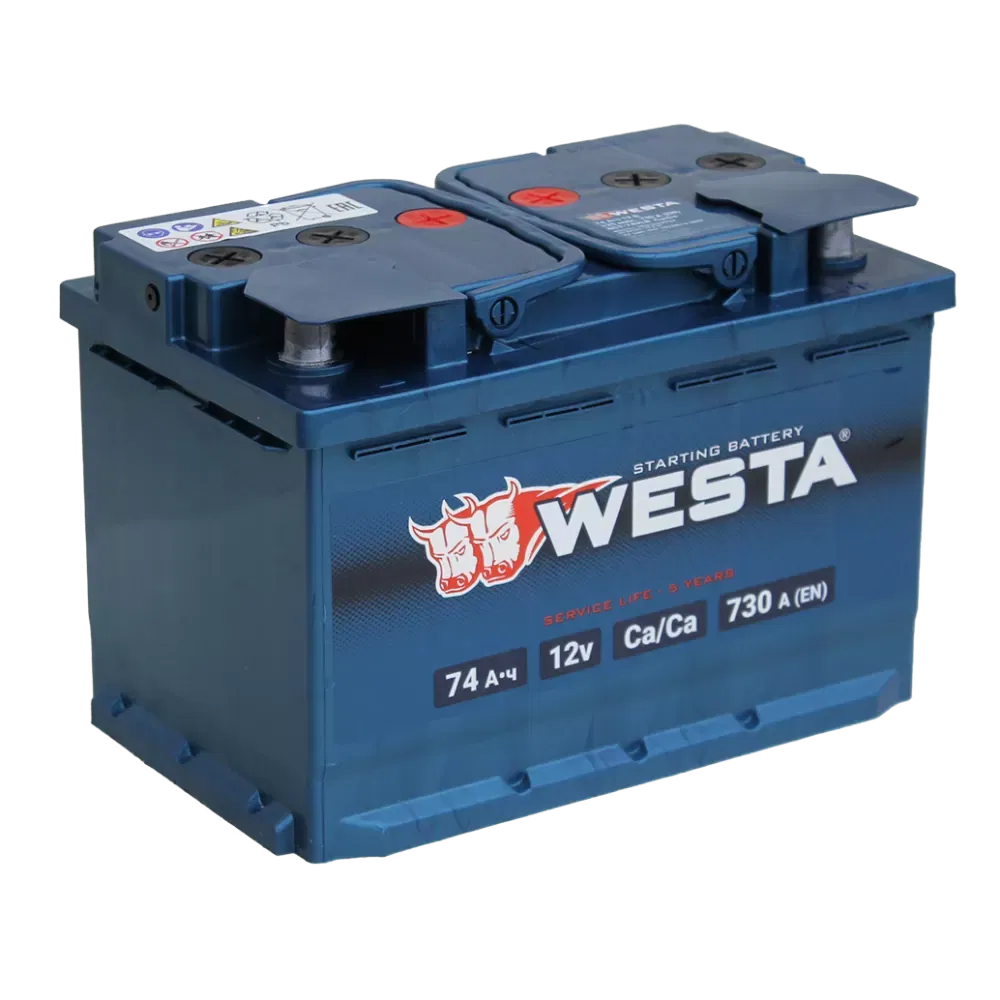 Аккумулятор WESTA 74Ah 760A R+