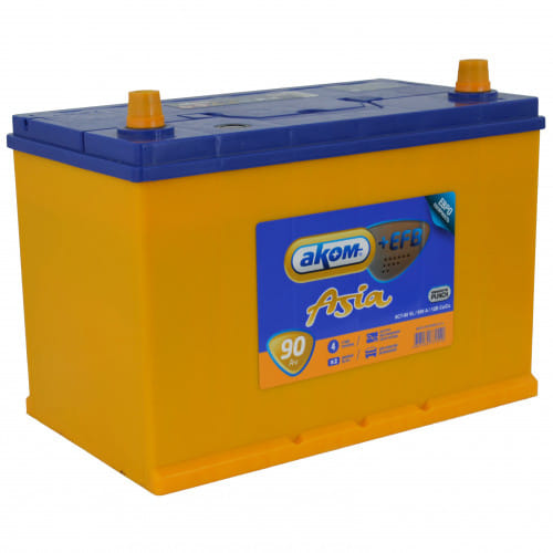 Аккумулятор AKOM ASIA +EFB 90Ah 850A R+