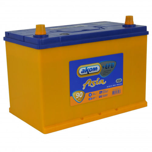 Аккумулятор AKOM ASIA +EFB 90Ah 850A L+
