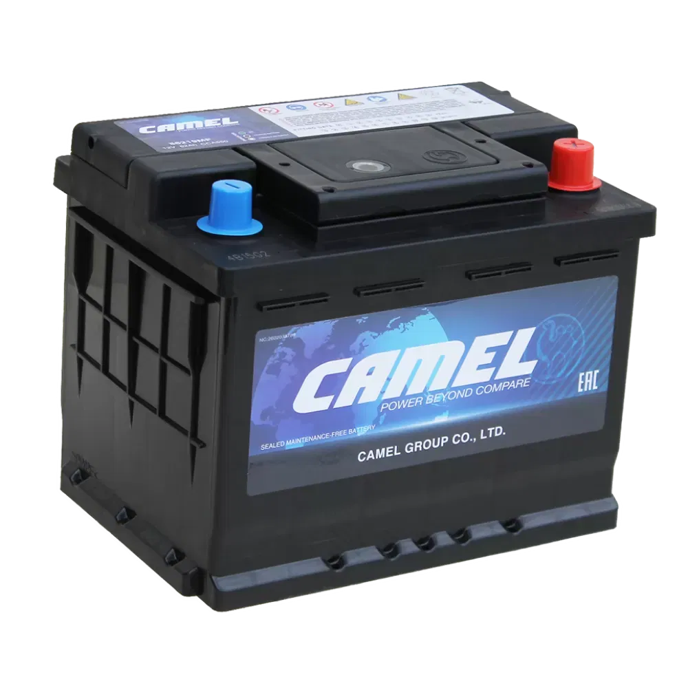 Аккумулятор CAMEL 62Ah 550A R+