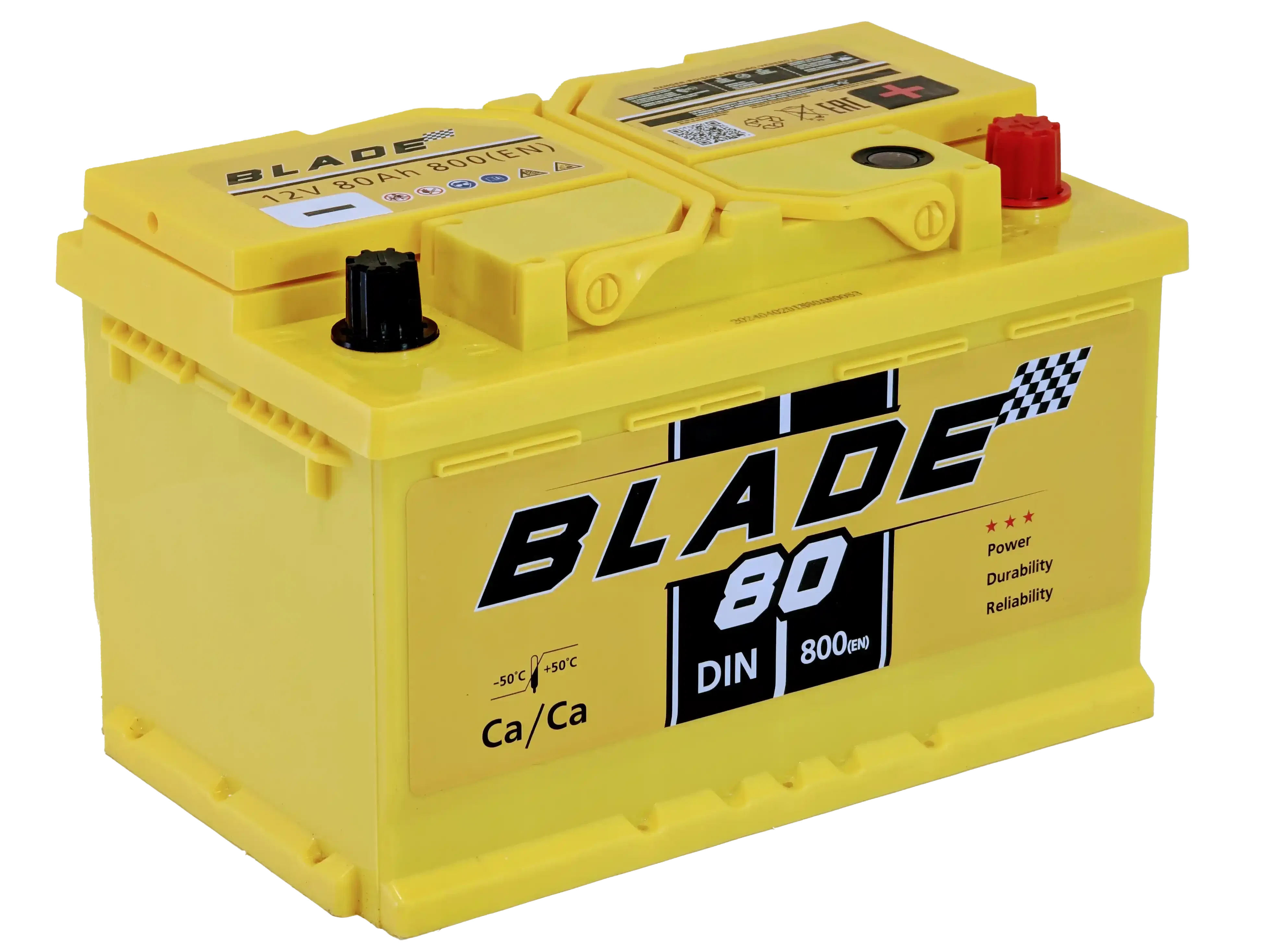 Аккумулятор BLADE 80Ah 800A R+ низкий