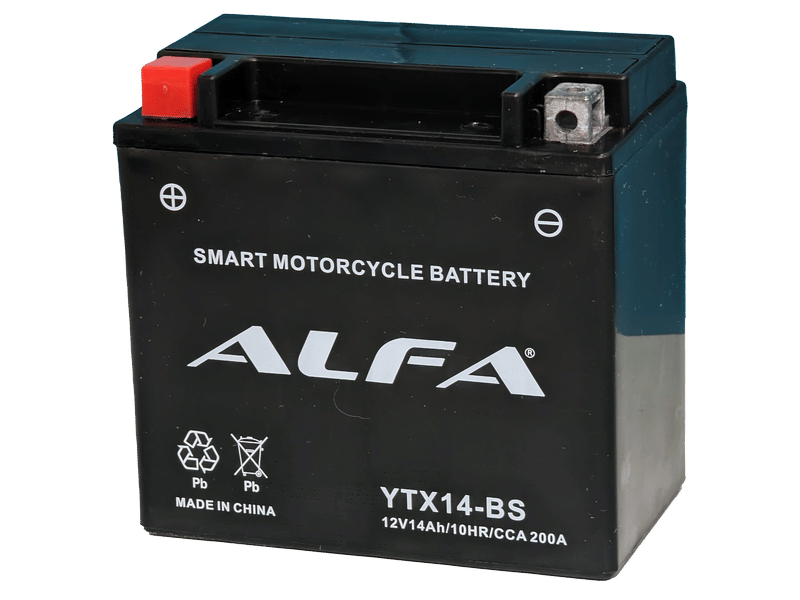 Аккумулятор ALFA YTX14-BS 14Ah (200A, 150*87*145)