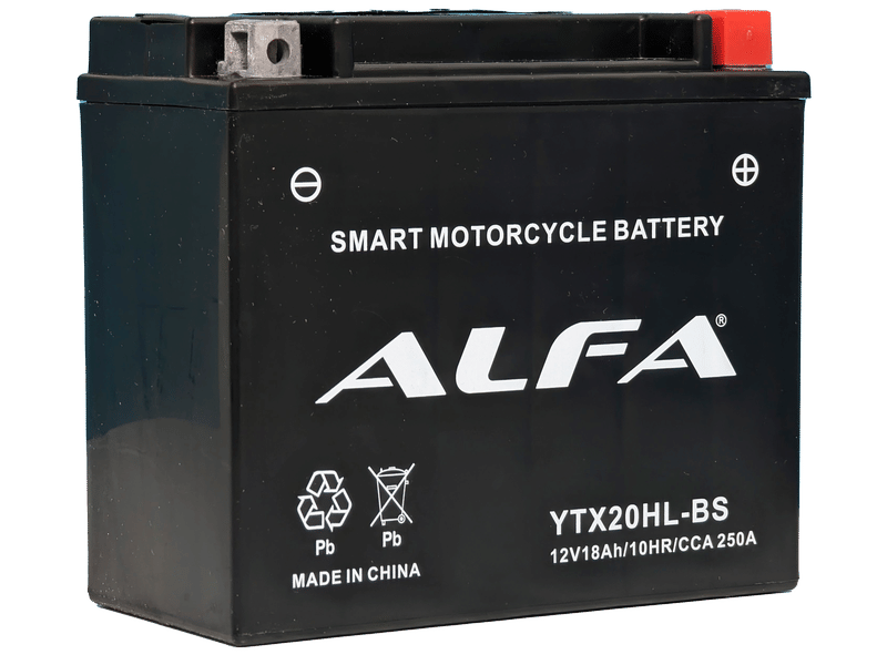 Аккумулятор ALFA YTX20HL-BS 18Ah (250A, 176*89*154)