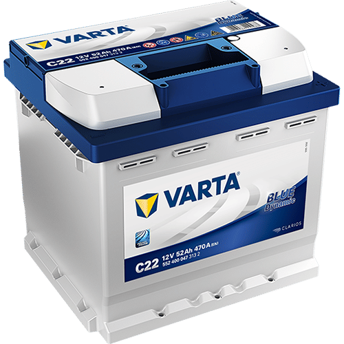 Аккумулятор VARTA Blue 52Ah 470A R+