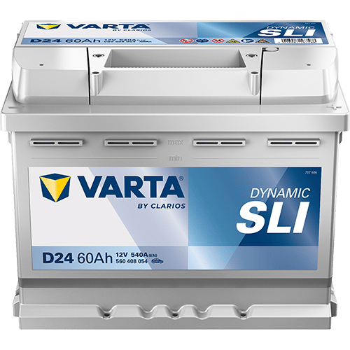 Аккумулятор VARTA Blue 60Ah 540A R+ низкий
