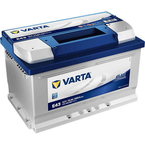 Аккумулятор VARTA Blue 72Ah 680A R+ низкий