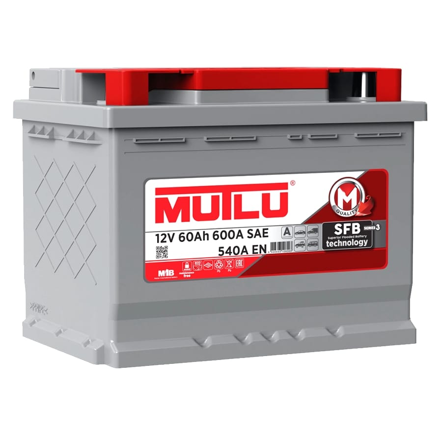 Аккумулятор MUTLU 60Ah 540A R+