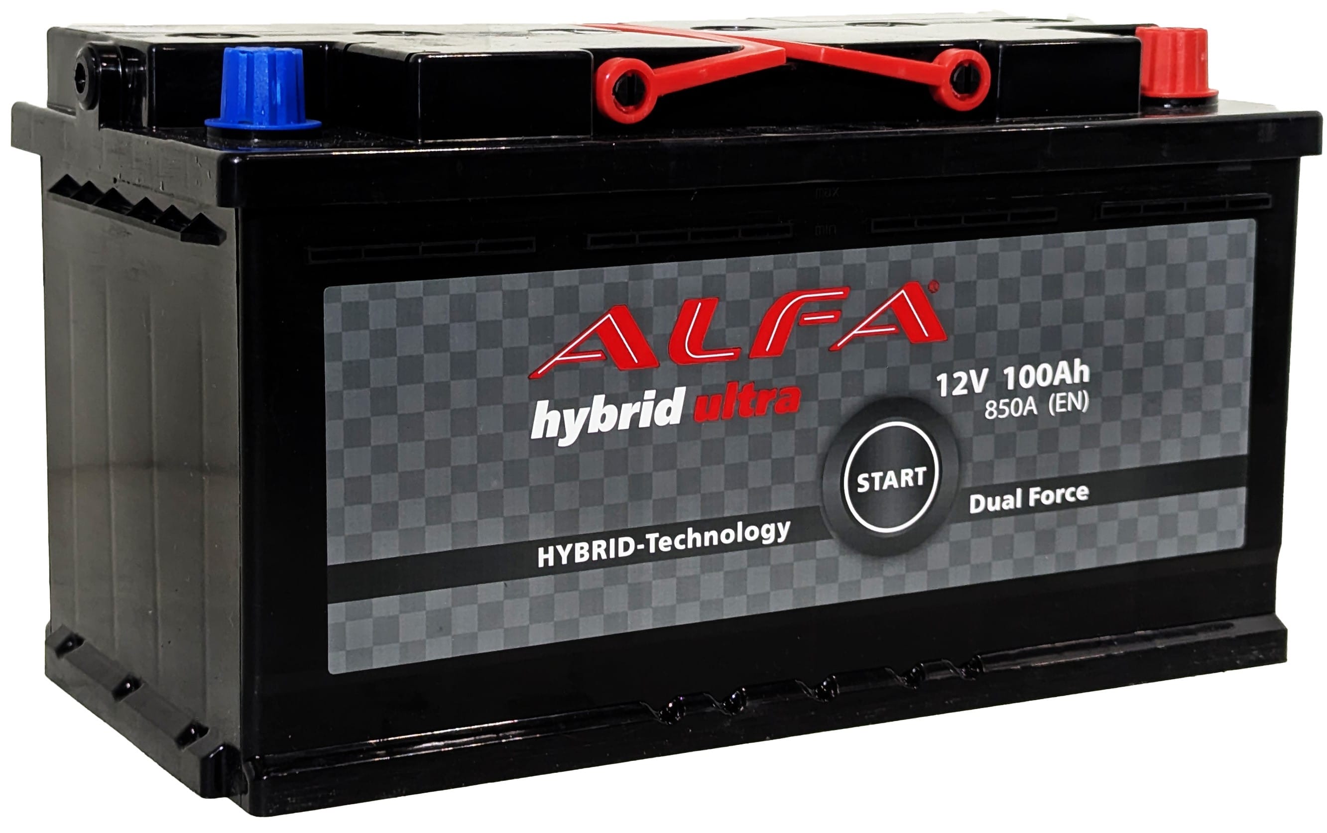 Аккумулятор ALFA Hybrid 100Ah 850A R+
