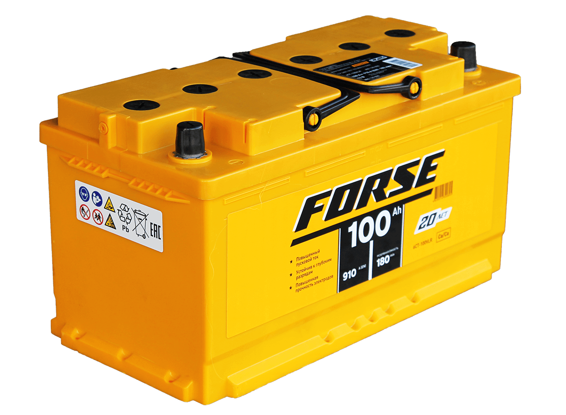 Аккумулятор FORSE 100Ah 910A R+