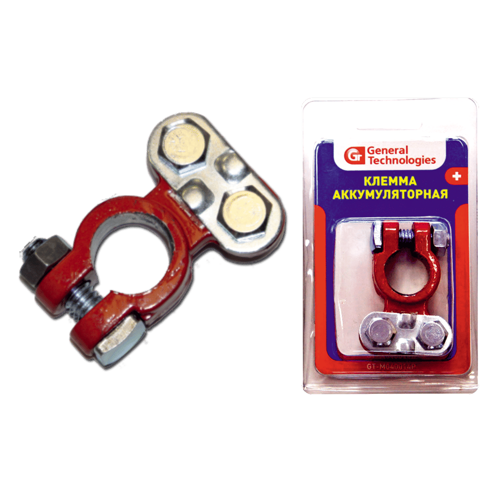 Клемма АКБ "+" GT GT-M040014P