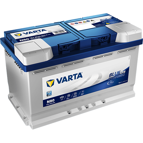 Аккумулятор VARTA EFB 80Ah 800A R+