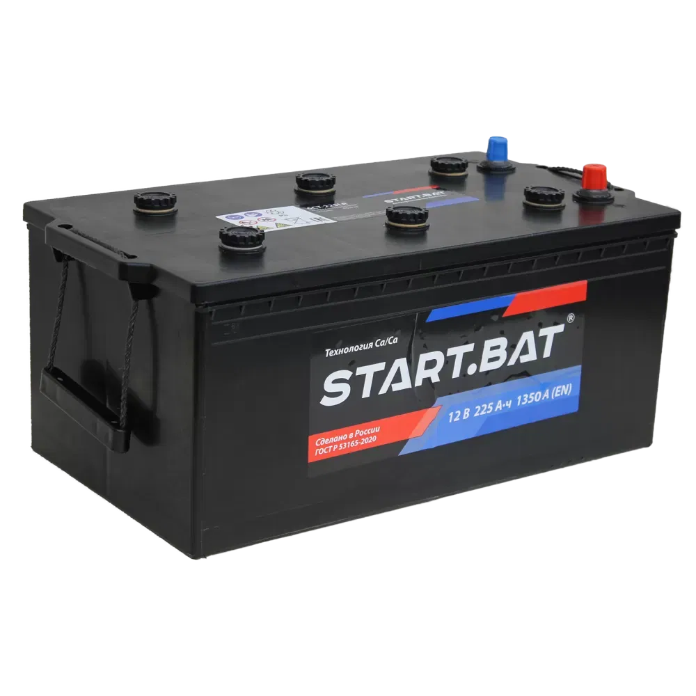 Аккумулятор START.BAT 225Ah 1350A евро