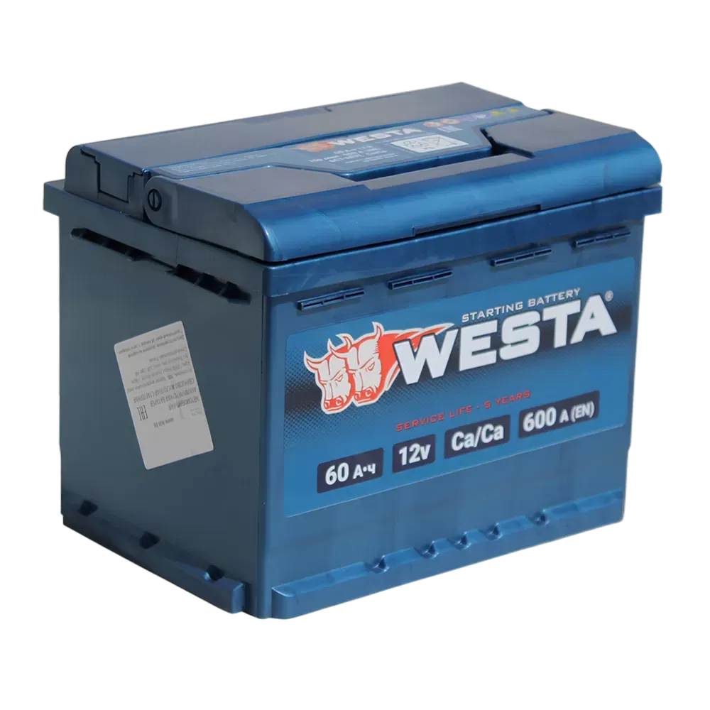 Аккумулятор WESTA 60Ah 640A L+