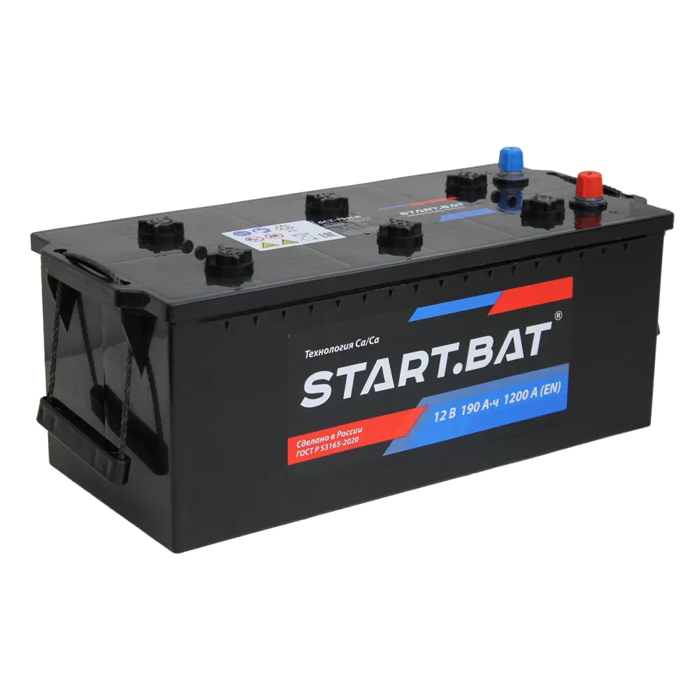 Аккумулятор START.BAT 190Ah 1200A евро