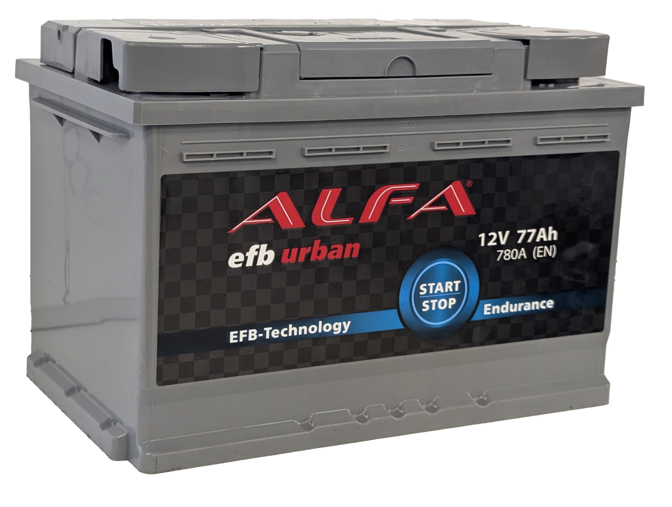 Аккумулятор ALFA EFB 77Ah 780A R+