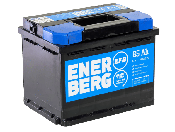 Аккумулятор ENERBERG EFB 65Ah 660A R+