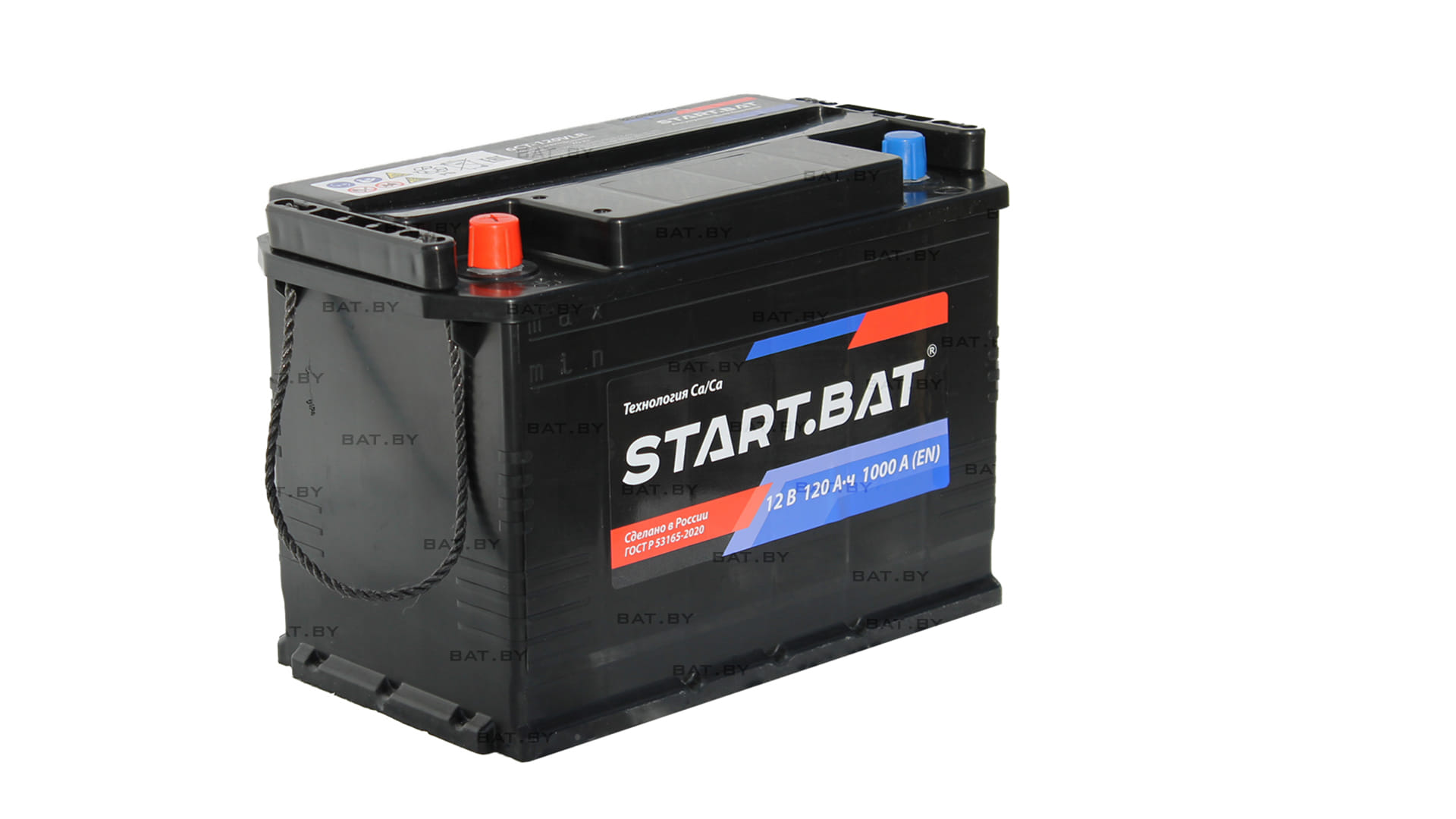 Аккумулятор START.BAT 120Ah 1000A L+