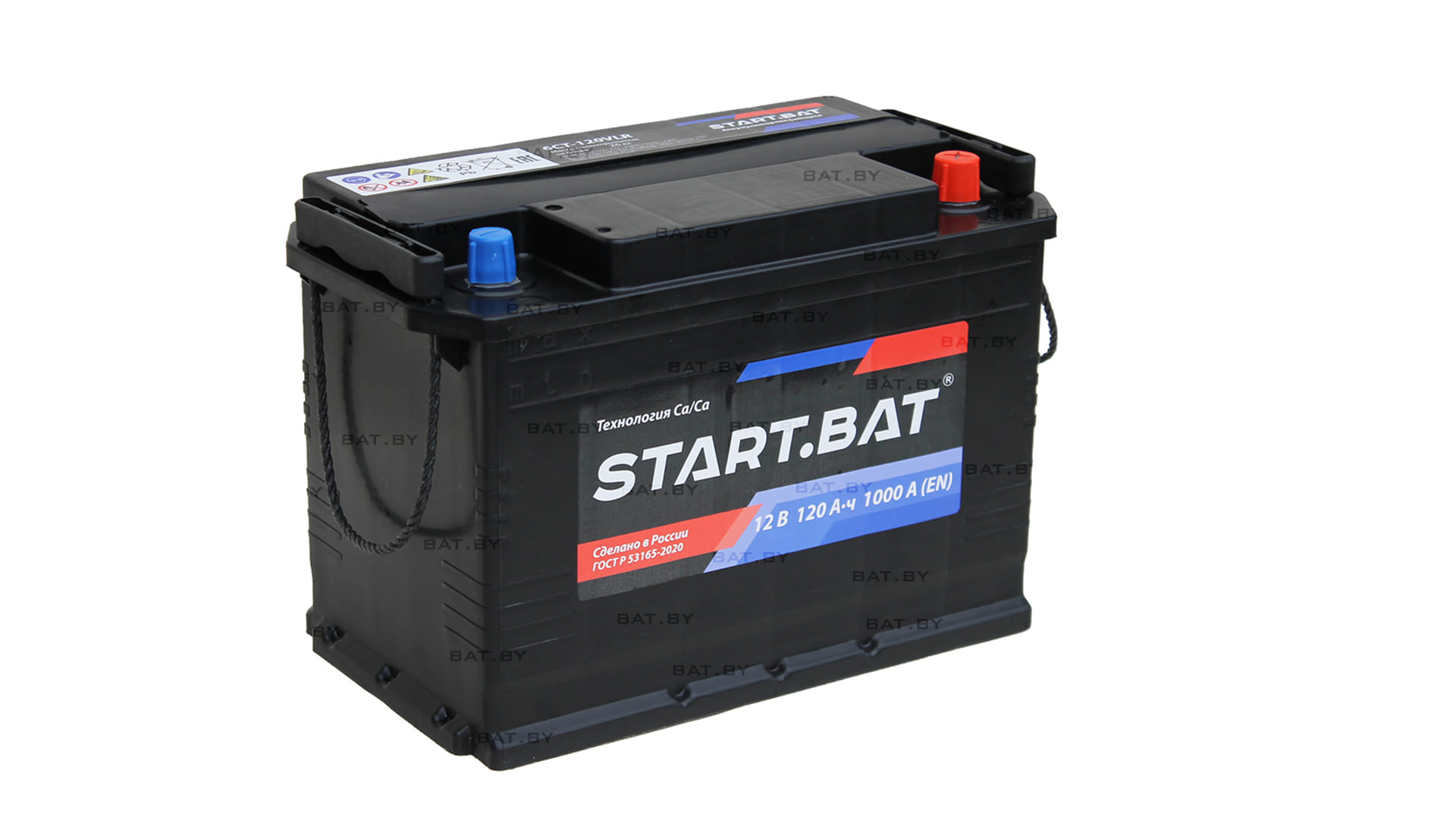 Аккумулятор START.BAT 120Ah 1000A R+