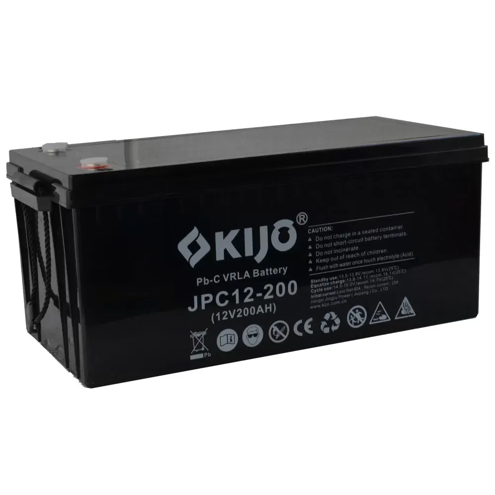 Аккумулятор KIJO JPC 12V 200Ah (carbon) (M8)