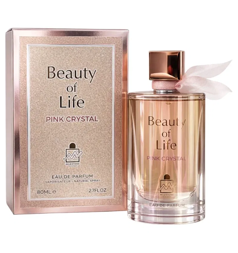 Milestone BEAUTY OF LIFE PINK CRYSTAL Milestone 80 мл парфюмерная вода