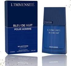 Milestone L'IMMENSITE BLEU DE NUIT POUR HOMME Milestone 100 мл парфюмерная вода
