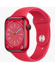 Apple Watch Series 8 GPS 45mm (PRODUCT)RED Aluminium Case with (PRODUCT)RED Sport Band - Regular Apple