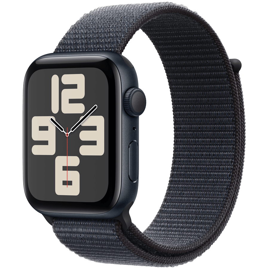 Apple Watch SE 2024 GPS 40mm Midnight Aluminium Case with Ink Sport Loop Apple MXEA3