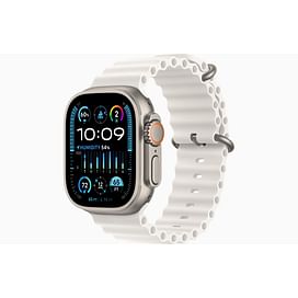 New Watch Ultra 2 GPS + Cellular, 49mm Titanium Case with White Ocean Band Apple MQE93
