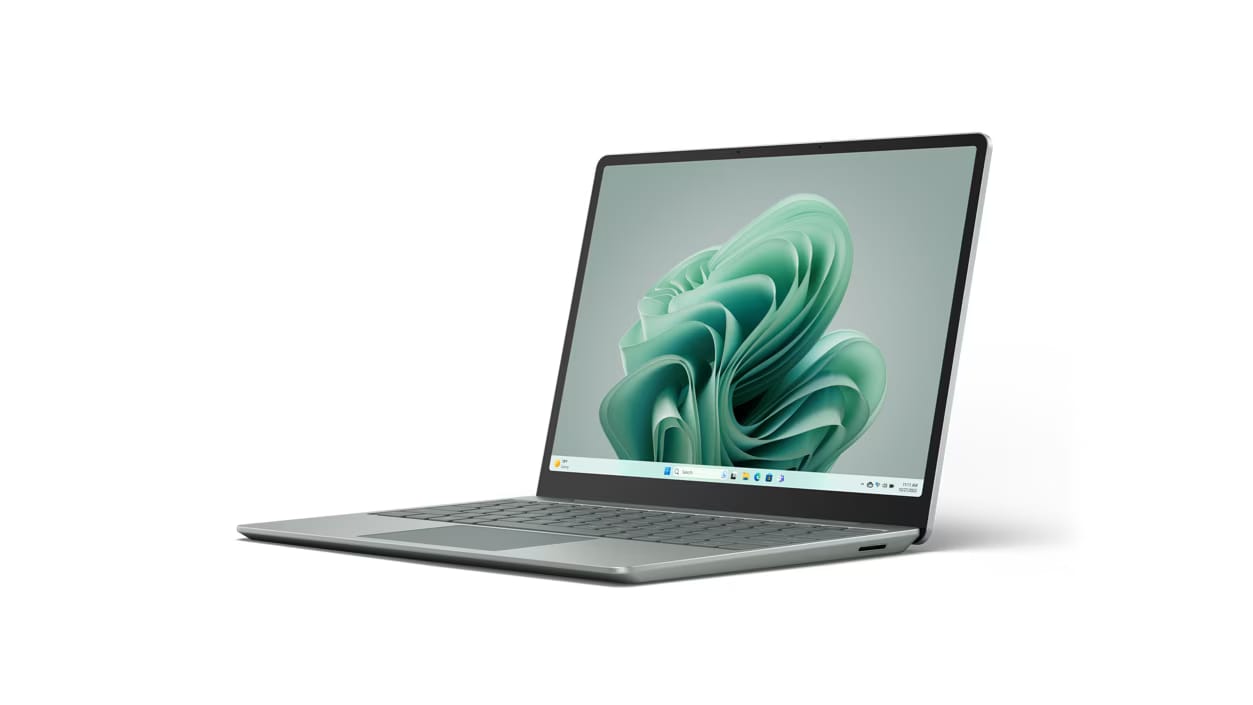 Surface Laptop Go 3 Sage - 12.4” PixelSense™ Display, Intel® Core™ i5, 8Gb RAM, 256Gb SSD, Intel® Iris® Xe Graphics Microsoft