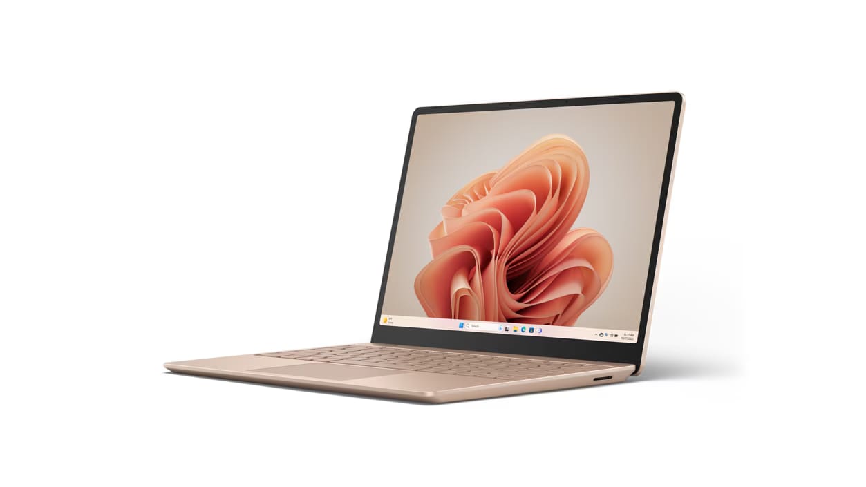 Surface Laptop Go 3 Sandstone - 12.4” PixelSense™ Display, Intel® Core™ i5, 8Gb RAM, 256Gb SSD, Intel® Iris® Xe Graphics Microsoft