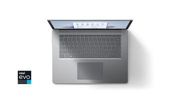 Surface Laptop 5 15 inch Platinum (Metal) Intel® Evo™ 12th Gen Core™ i7, 16GB RAM, 512GB SSD Microsoft