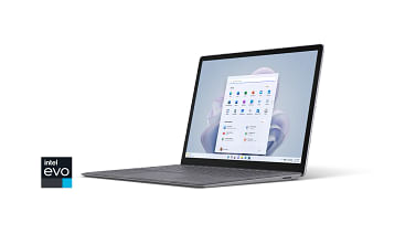 Surface Laptop 5 13.5 inch Platinum (Alcantara®) Intel® Evo™ 12th Gen Core™ i5, 8GB RAM, 512GB SSD Microsoft