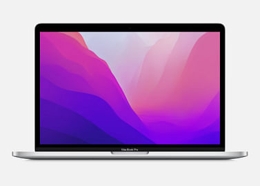 13-inch MacBook Pro: Apple M2 chip with 8-core CPU and 10-core GPU, 8GB unified memory, 256GB SSD - Silver Apple MNEP3