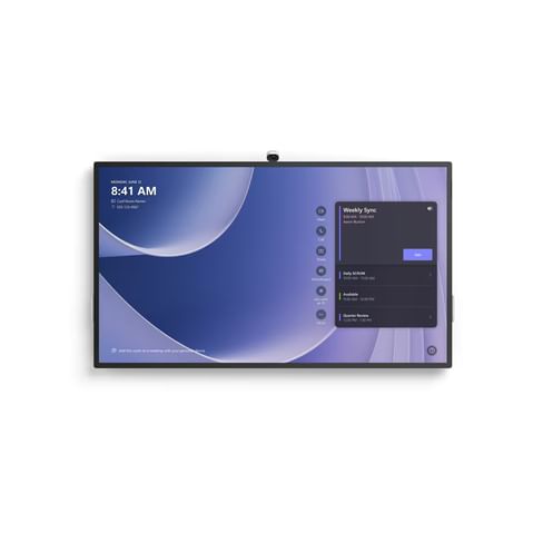 Surface Hub 3 85” includes: (2) Surface Hub Pens and (1) Surface Hub Smart Camera. Microsoft