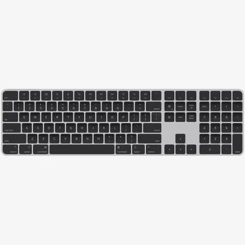 Magic Keyboard with Touch ID and Numeric Keypad for Mac models with Apple silicon - Russian - Black Keys Apple MMMR3