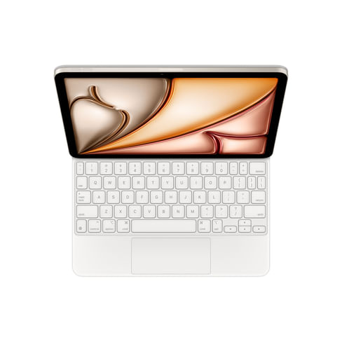 Magic Keyboard for iPad Pro 11-inch (3rd generation) and iPad Air (5th generation) - English - White Apple MJQJ3