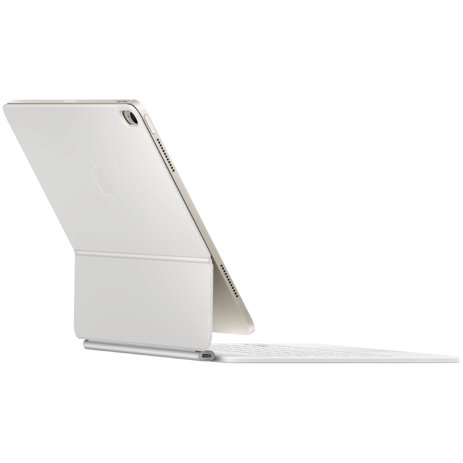 Magic Keyboard for iPad Air 13-inch (M4) - Russian - White, Model A3340 Apple MDFW4