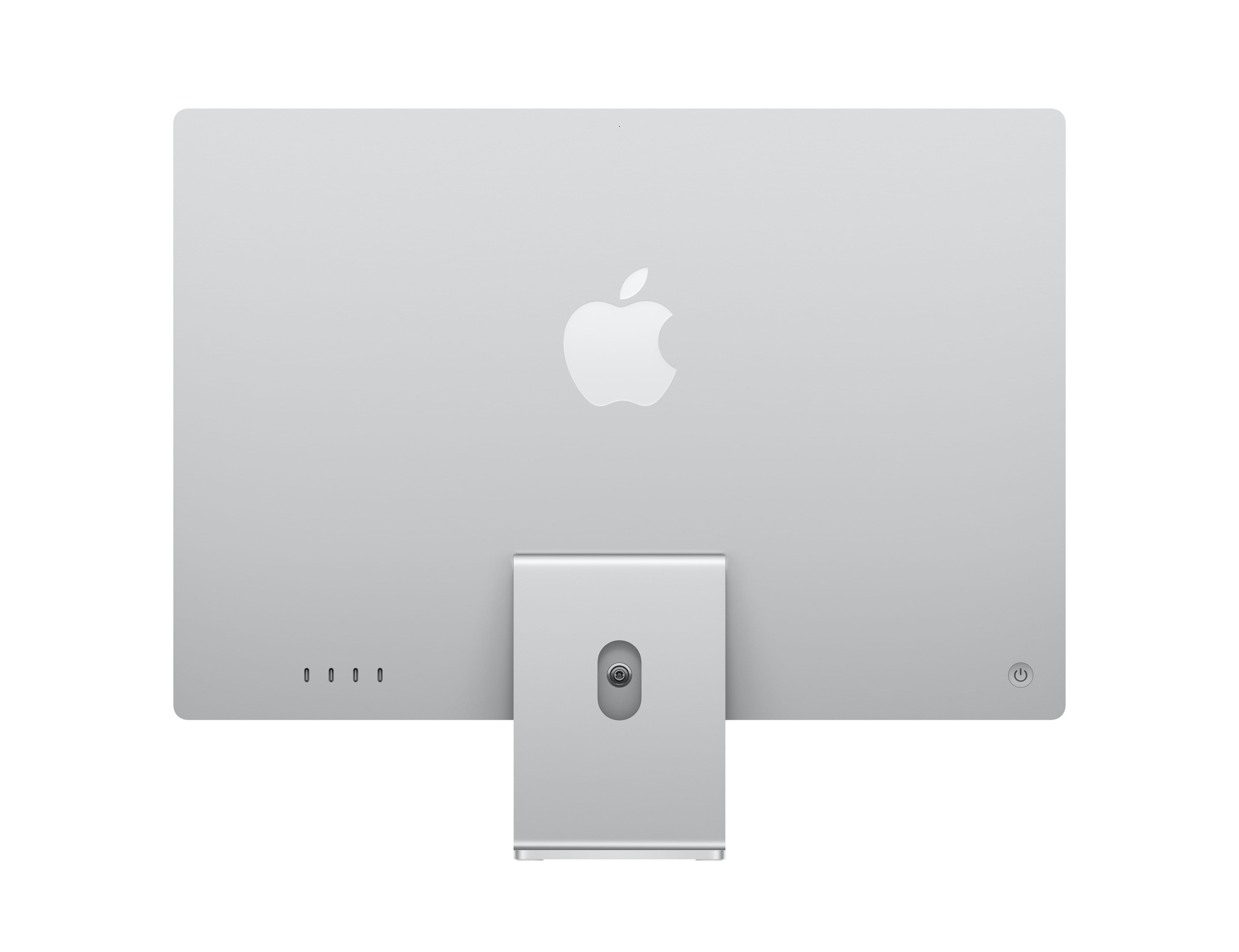 iMac 24" M4, 10-core CPU, 10-core GPU, 16GB RAM, 512GB SSD, Four Thunderbolt 4 ports, Gigabit Ethernet - Silver (Touch ID) Apple MWUV3