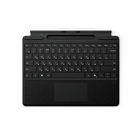 Surface Pro Keyboard with pen storage and key for Copilot - Black Microsoft