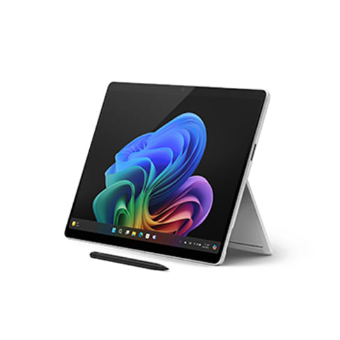 Surface Pro, Copilot+ PC, 13-inch Platinum Snapdragon® X Plus (10 Core), with LCD display, Wi-Fi, 16GB RAM, 512GB SSD Microsoft