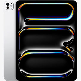 13-inch iPad Pro Wi‑Fi + Cellular 2TB with nano-texture glass - Silver Apple MWT23