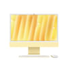 IMac 24" M4, 10-core CPU, 10-core GPU, 24GB RAM, 512GB SSD, Four Thunderbolt 4 ports, Gigabit Ethernet - Yellow (Touch ID) Apple