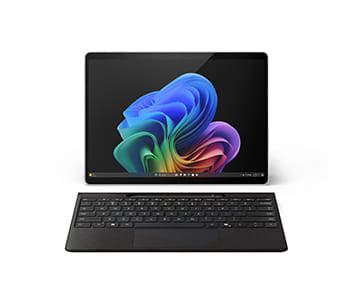 Surface Pro, Copilot+ PC, 13-inch Black Snapdragon® X Elite (12 Core), with OLED display, Wi-Fi, 16GB RAM, 512GB SSD Microsoft