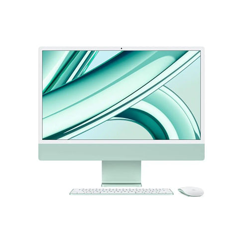 Custom iMac 24" M3, 8-core CPU, 10-core GPU, 24GB RAM, 2TB SSD - Green (Touch ID) Apple