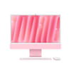 IMac 24" M4, 8-core CPU, 8-core GPU, 16GB RAM, 256GB SSD, Two Thunderbolt / USB 4 ports - Pink Apple MWUG3