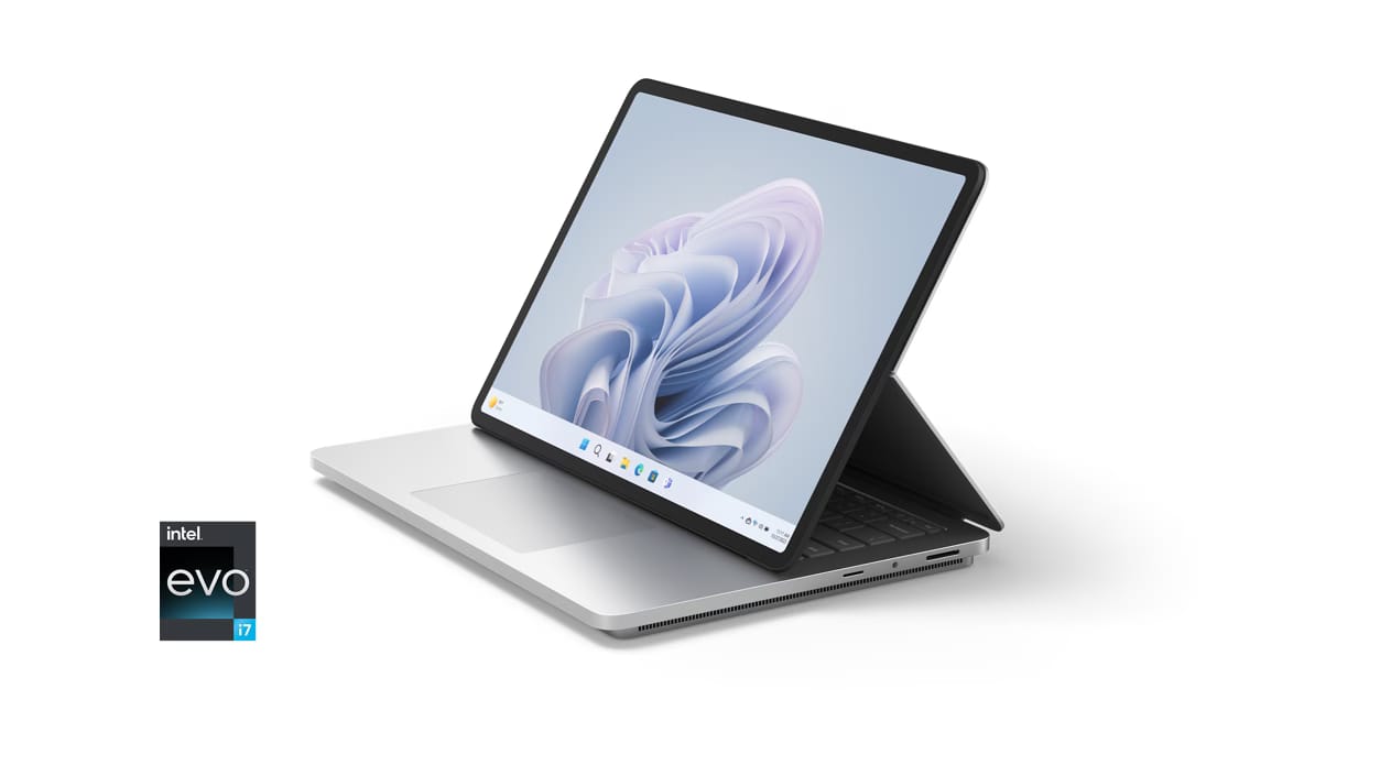 Surface Laptop Studio 2 - 14.4” PixelSense™ Flow DisplayFootnote3, 13th Gen Intel® Core™ i7, 32Gb RAM, 1TB SSD, NVIDIA® GeForce RTX™ 4050 Microsoft